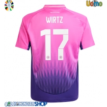 Maglie da calcio Germania Florian Wirtz #17 Seconda Maglia Europei 2024 Manica Corta